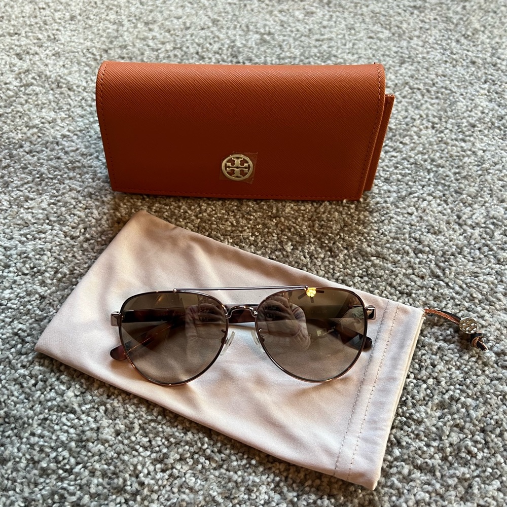 Tory Burch aviator sunglasses
